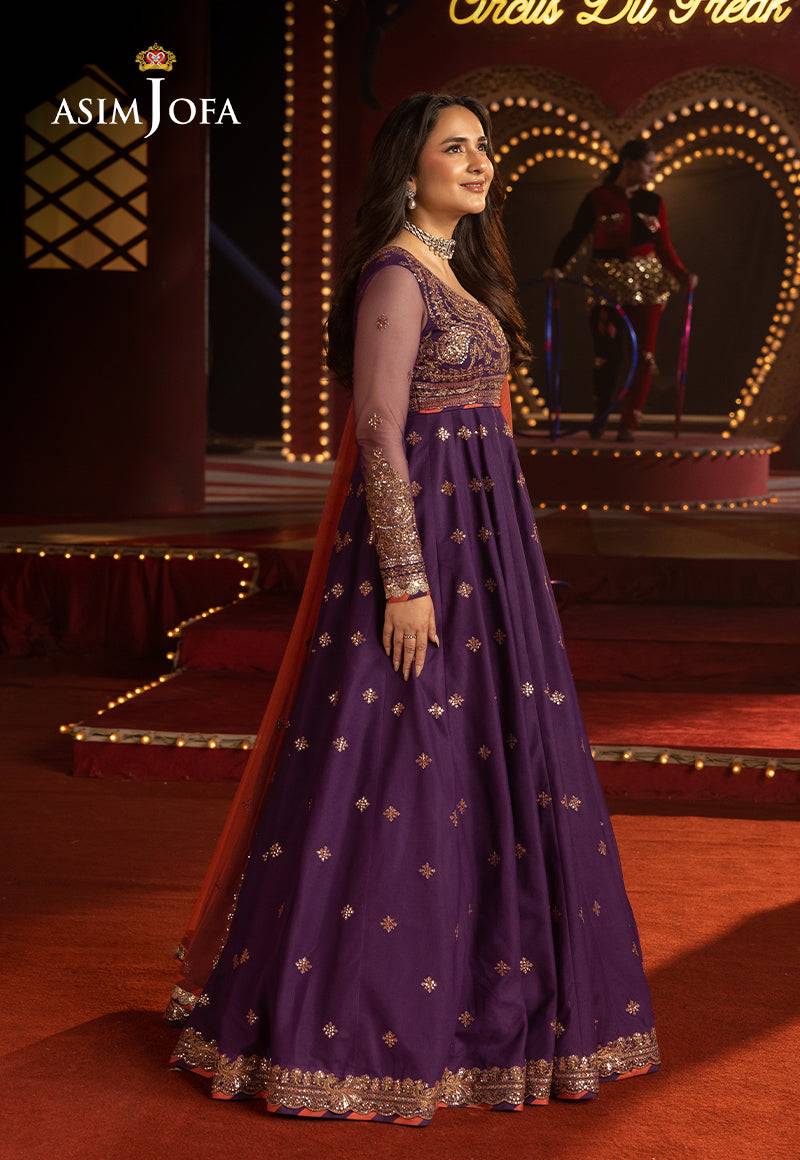 Asim Jofa | Luxury Festive Rejoice | AJLFF-01 by Maria Faisal - Registered Vendor of : Asim Jofa - type : Ladies Clothes - 100% original wedding dresses