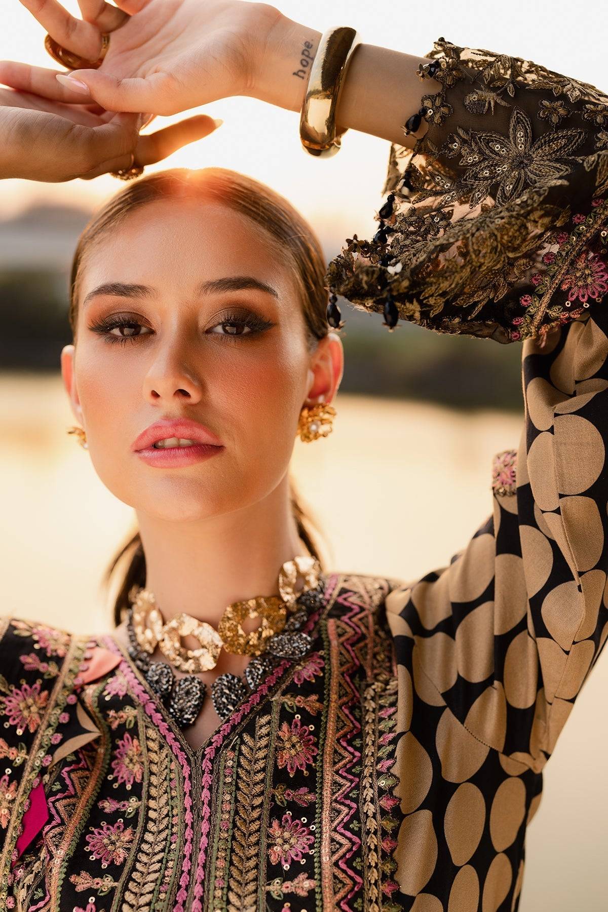 Charizma | Qara Festive Edit 25 | CQ5-05 by Maria Faisal - Registered Vendor of : Charizma - type : Ladies Clothes - 100% original wedding dresses