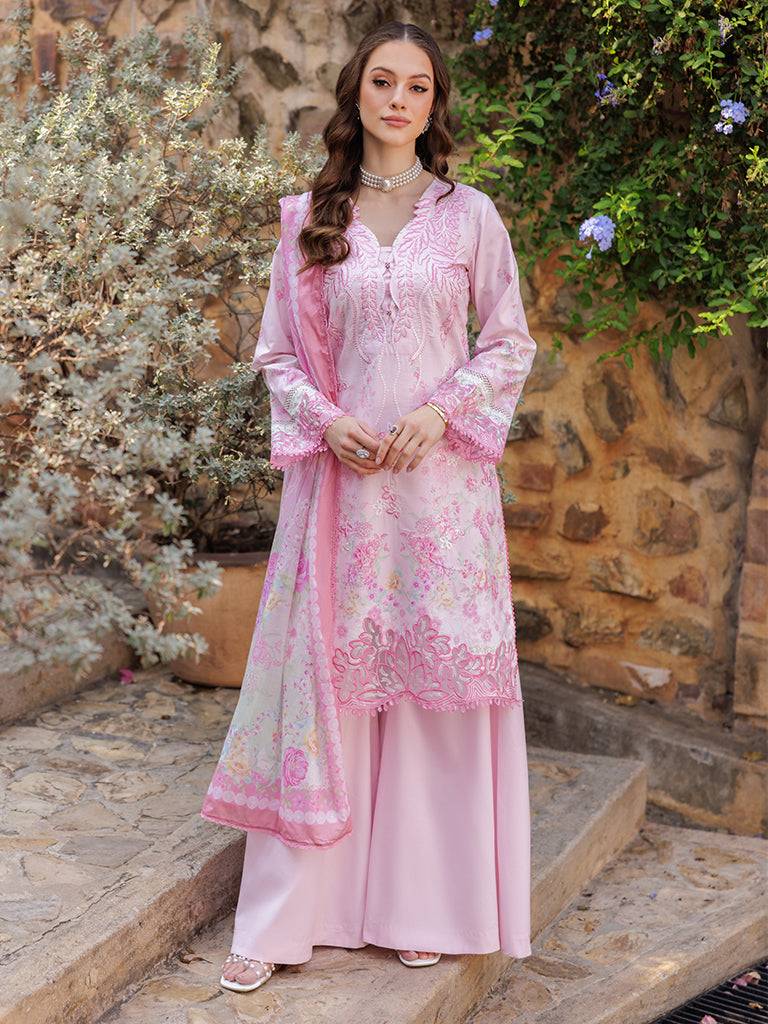 Rajbari | Floral Symphony Lawn 25 | RB-07 by Maria Faisal - Registered Vendor of : Rajbari - type : Ladies Clothes - 100% original wedding dresses