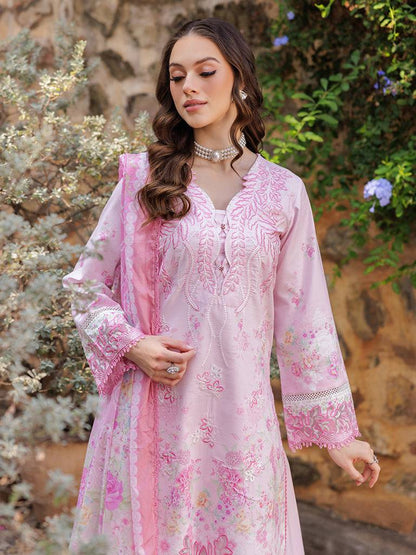 Rajbari | Floral Symphony Lawn 25 | RB-07 by Maria Faisal - Registered Vendor of : Rajbari - type : Ladies Clothes - 100% original wedding dresses