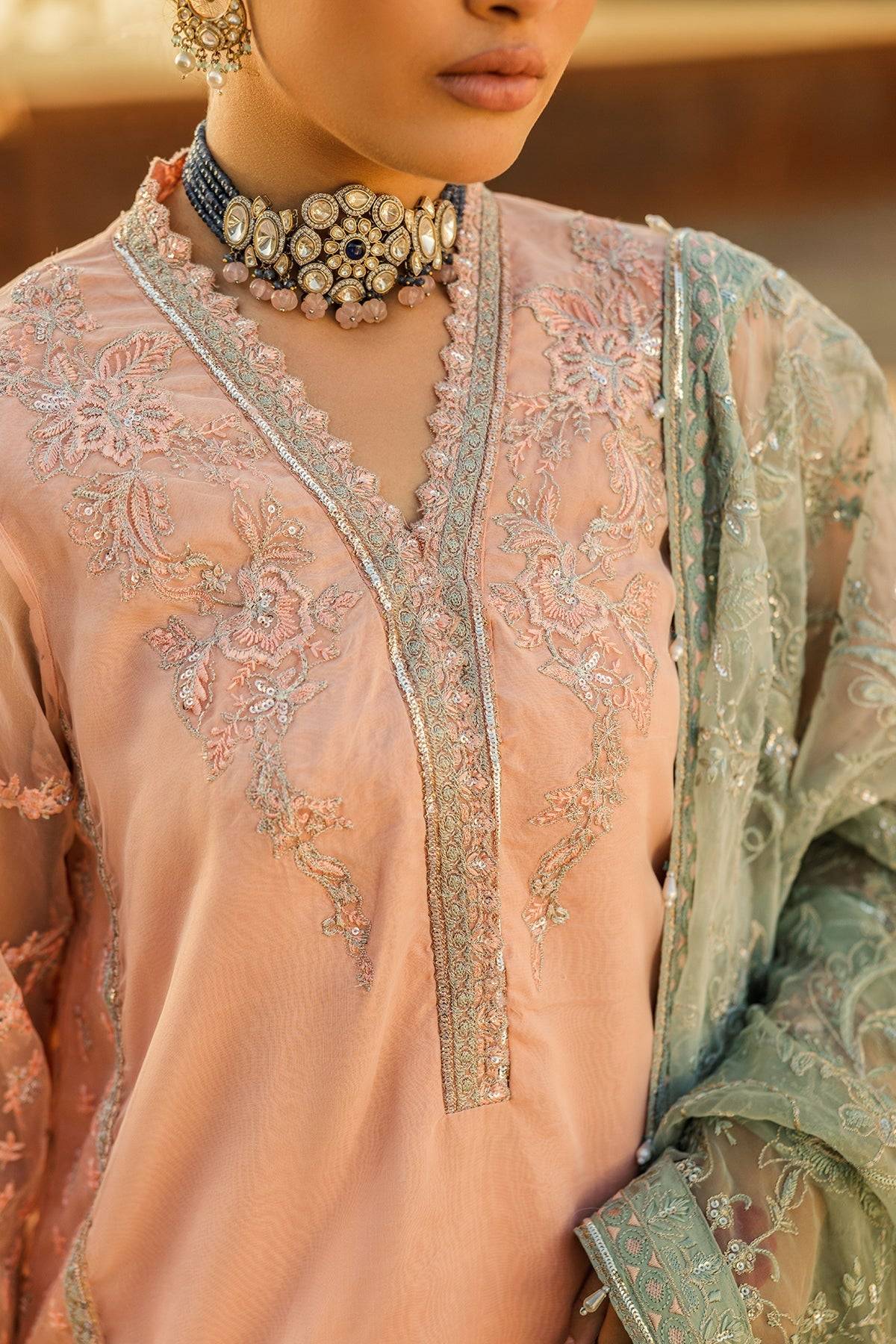 Charizma | Festive Pret | CMA-5-037 by Maria Faisal - Registered Vendor of : Charizma - type : Ladies Clothes - 100% original wedding dresses