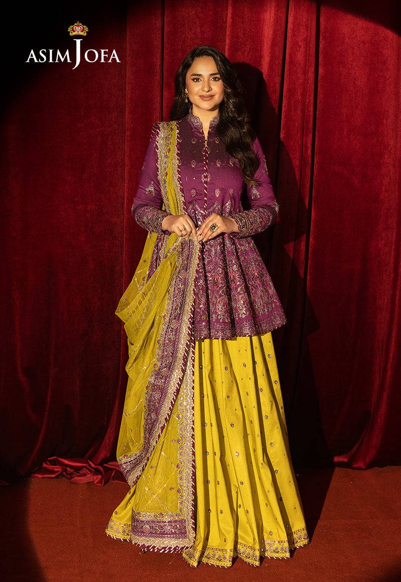Asim Jofa | Luxury Festive Rejoice | AJLFF-17 by Maria Faisal - Registered Vendor of : Asim Jofa - type : Ladies Clothes - 100% original wedding dresses
