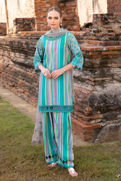 Charizma | Print Melody 25 | PM5-06 by Maria Faisal - Registered Vendor of : Charizma - type : Ladies Clothes - 100% original wedding dresses