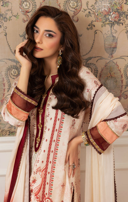 Maya | Eloura Silk Pret 25 |SAPHIRA - Ladies Clothes - Maria Faisal