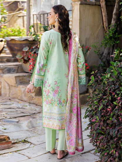 Rajbari | Floral Symphony Lawn 25 | RB-10 by Maria Faisal - Registered Vendor of : Rajbari - type : Ladies Clothes - 100% original wedding dresses