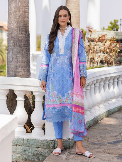 Rajbari | Floral Symphony Lawn 25 | RB-02 by Maria Faisal - Registered Vendor of : Rajbari - type : Ladies Clothes - 100% original wedding dresses