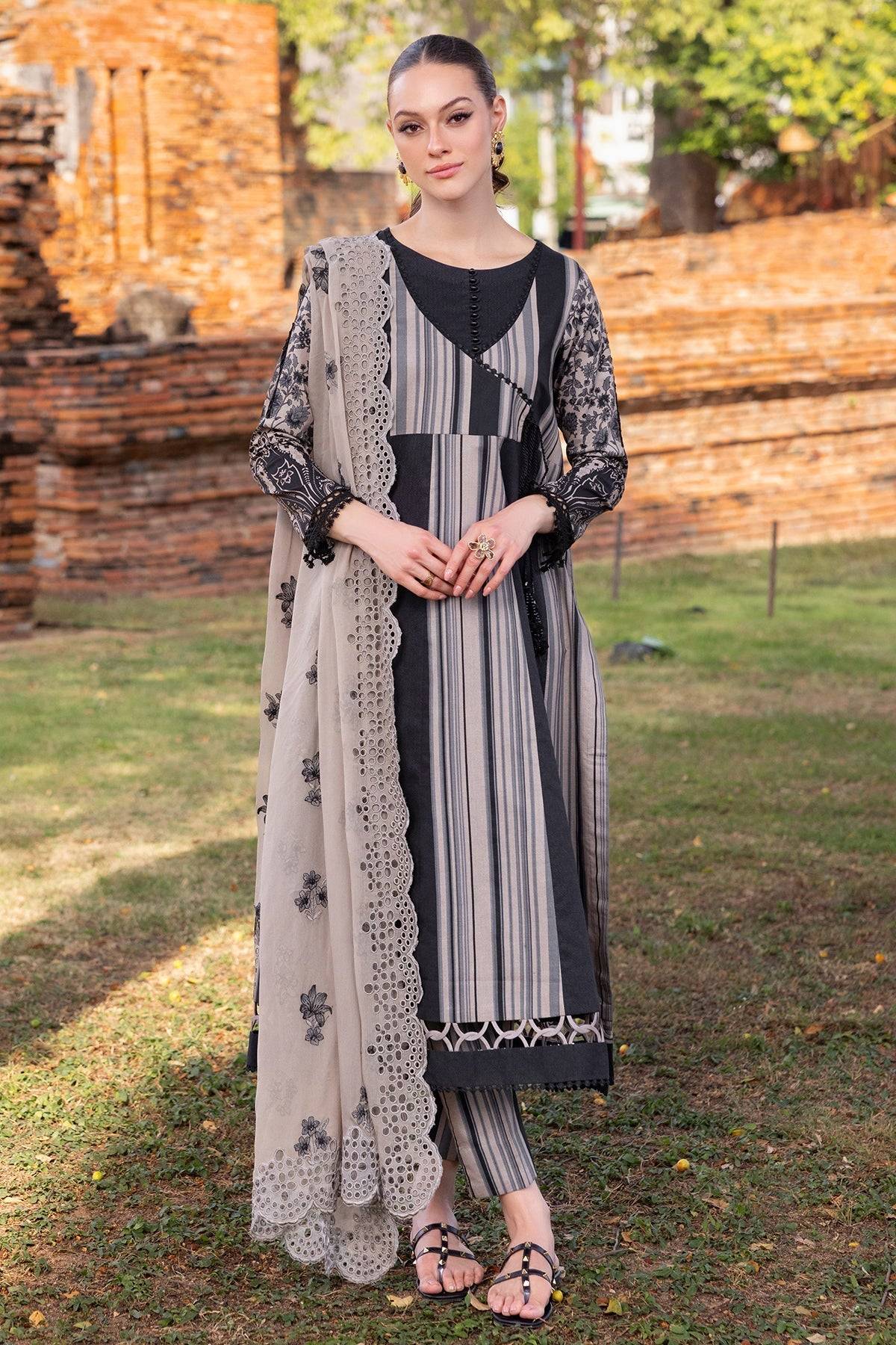 Charizma | Print Melody 25 | PM5-01 by Maria Faisal - Registered Vendor of : Charizma - type : Ladies Clothes - 100% original wedding dresses