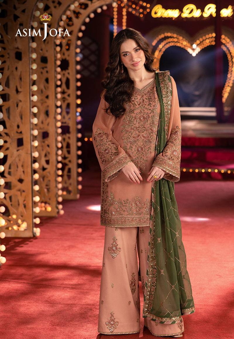Asim Jofa | Festive Collection 25 | AJLF-12 by Maria Faisal - Registered Vendor of : Asim Jofa - type : Ladies Clothes - 100% original wedding dresses