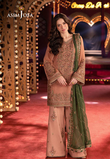 Asim Jofa | Festive Collection 25 | AJLF-12 by Maria Faisal - Registered Vendor of : Asim Jofa - type : Ladies Clothes - 100% original wedding dresses
