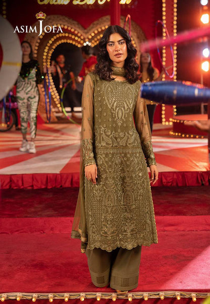 Asim Jofa | Festive Collection 25 | AJLLF-14 by Maria Faisal - Registered Vendor of : Asim Jofa - type : Ladies Clothes - 100% original wedding dresses