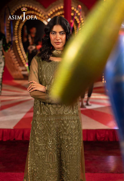 Asim Jofa | Festive Collection 25 | AJLLF-14 by Maria Faisal - Registered Vendor of : Asim Jofa - type : Ladies Clothes - 100% original wedding dresses