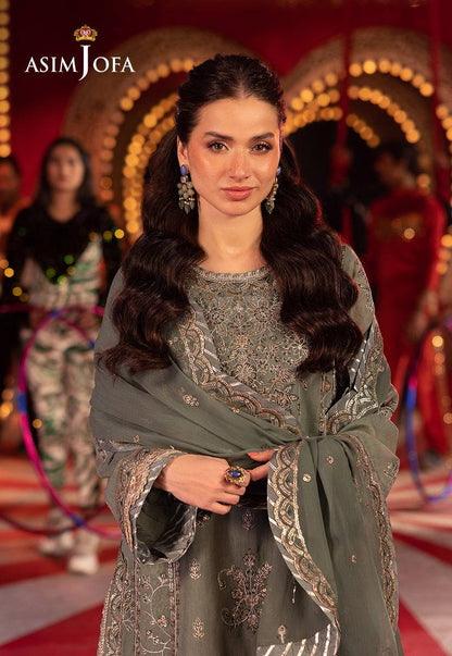 Asim Jofa | Festive Opulence | AJFO-03 by Maria Faisal - Registered Vendor of : Asim Jofa - type : Ladies Clothes - 100% original wedding dresses