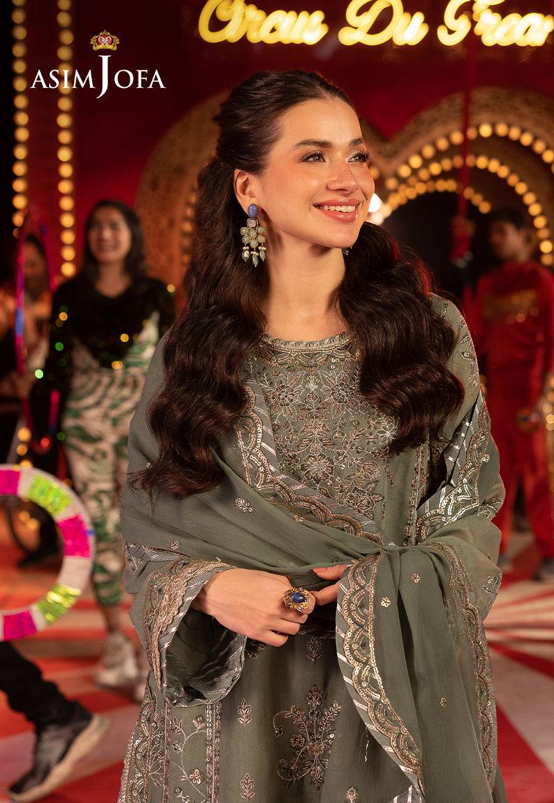 Asim Jofa | Festive Opulence | AJFO-03 by Maria Faisal - Registered Vendor of : Asim Jofa - type : Ladies Clothes - 100% original wedding dresses