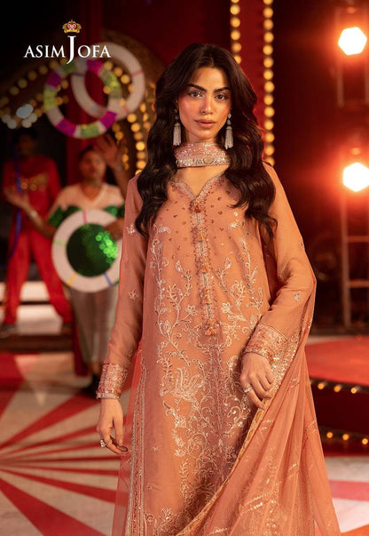 Asim Jofa | Luxury Festive Rejoice | AJLFF-16 by Maria Faisal - Registered Vendor of : Asim Jofa - type : Ladies Clothes - 100% original wedding dresses