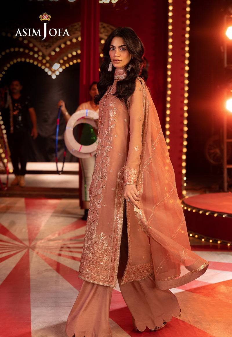 Asim Jofa | Luxury Festive Rejoice | AJLFF-16 by Maria Faisal - Registered Vendor of : Asim Jofa - type : Ladies Clothes - 100% original wedding dresses