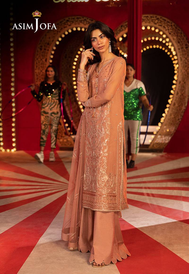 Asim Jofa | Luxury Festive Rejoice | AJLFF-16 by Maria Faisal - Registered Vendor of : Asim Jofa - type : Ladies Clothes - 100% original wedding dresses