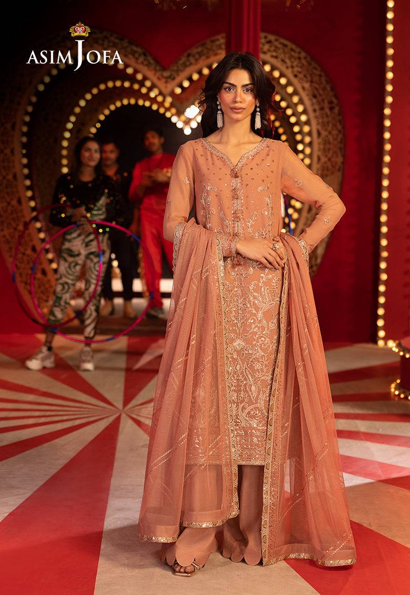 Asim Jofa | Luxury Festive Rejoice | AJLFF-16 by Maria Faisal - Registered Vendor of : Asim Jofa - type : Ladies Clothes - 100% original wedding dresses