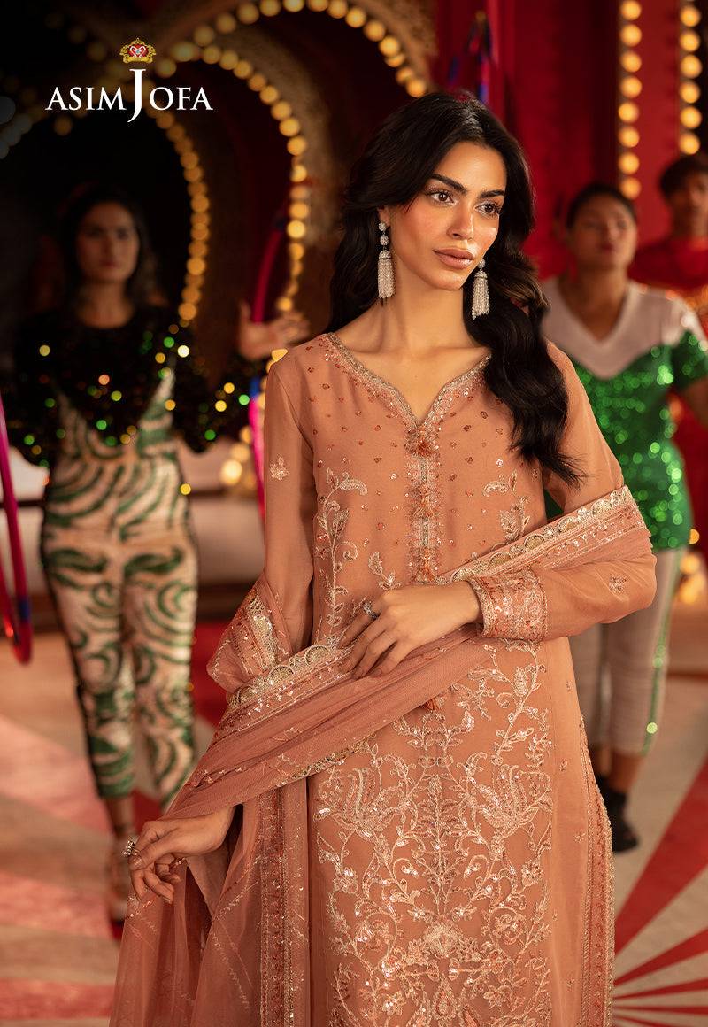 Asim Jofa | Luxury Festive Rejoice | AJLFF-16 by Maria Faisal - Registered Vendor of : Asim Jofa - type : Ladies Clothes - 100% original wedding dresses