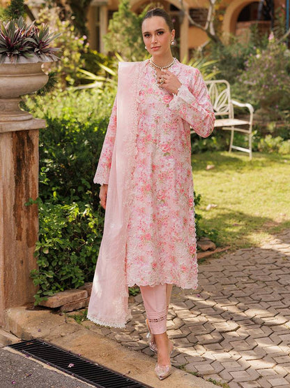 Rajbari | Floral Symphony Lawn 25 | RB-03 by Maria Faisal - Registered Vendor of : Rajbari - type : Ladies Clothes - 100% original wedding dresses
