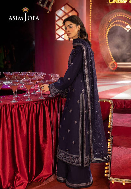 Asim Jofa | Luxury Festive Rejoice | AJLFF-03 by Maria Faisal - Registered Vendor of : Asim Jofa - type : Ladies Clothes - 100% original wedding dresses