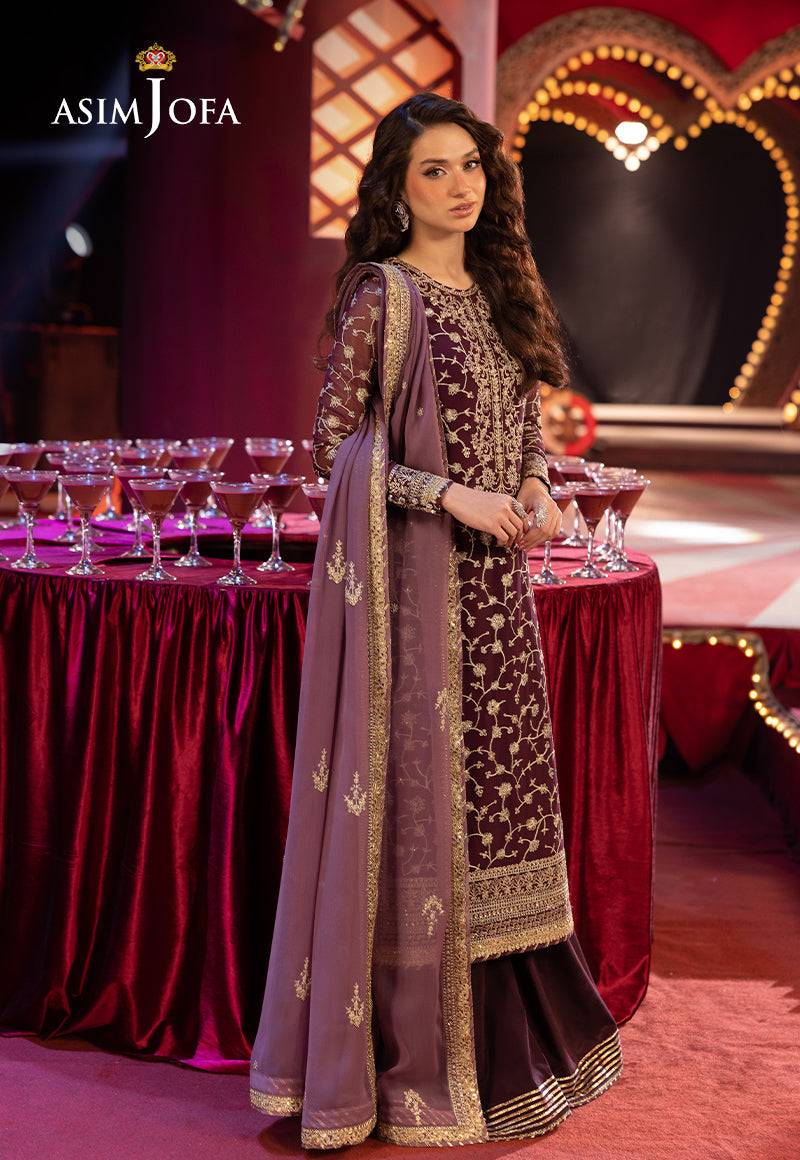 Asim Jofa | Festive Collection 25 | AJLLF-11 by Maria Faisal - Registered Vendor of : Asim Jofa - type : Ladies Clothes - 100% original wedding dresses