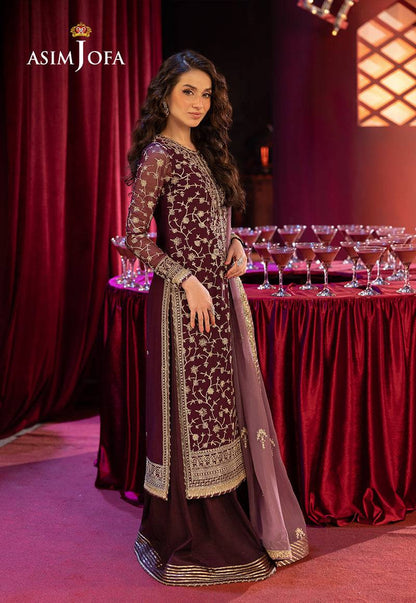 Asim Jofa | Festive Collection 25 | AJLLF-11 by Maria Faisal - Registered Vendor of : Asim Jofa - type : Ladies Clothes - 100% original wedding dresses