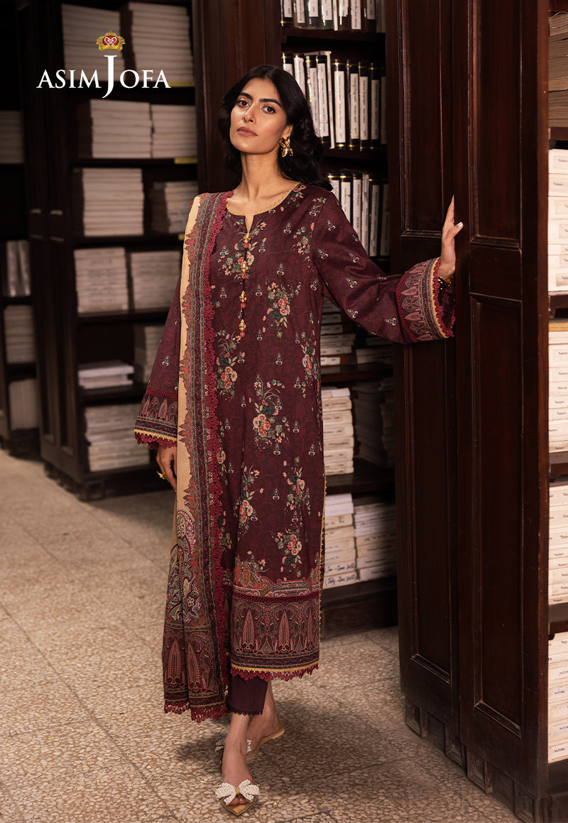 Asim Jofa | Prints Drop 2 | AJUBJ-44 by Maria Faisal - Registered Vendor of : Asim Jofa - type : Ladies Clothes - 100% original wedding dresses