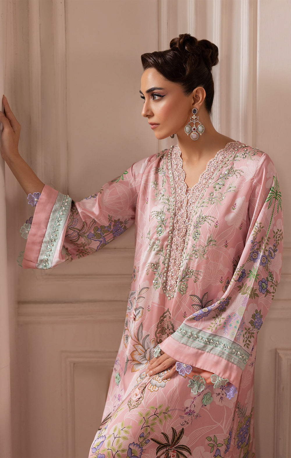 Maya | Eloura Silk Pret 25 |OLEA - Ladies Clothes - Maria Faisal