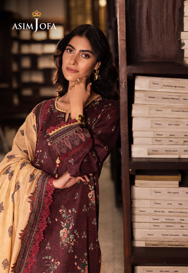 Asim Jofa | Prints Drop 2 | AJUBJ-44 by Maria Faisal - Registered Vendor of : Asim Jofa - type : Ladies Clothes - 100% original wedding dresses