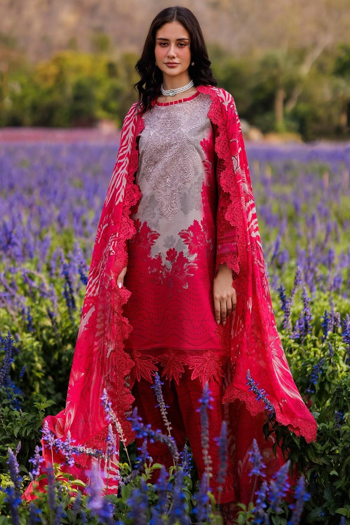 Charizma | Combination 25 | CC5-02 by Maria Faisal - Registered Vendor of : Charizma - type : Ladies Clothes - 100% original wedding dresses