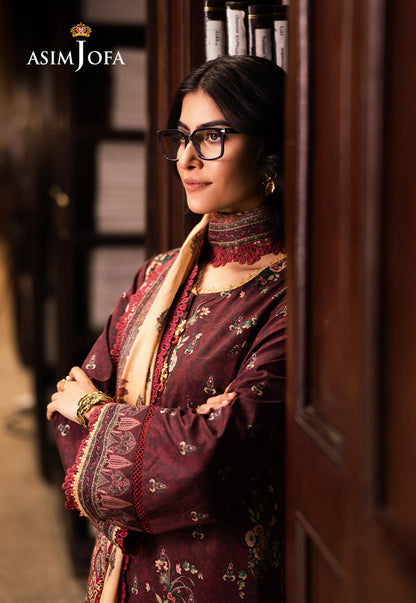 Asim Jofa | Prints Drop 2 | AJUBJ-44 by Maria Faisal - Registered Vendor of : Asim Jofa - type : Ladies Clothes - 100% original wedding dresses