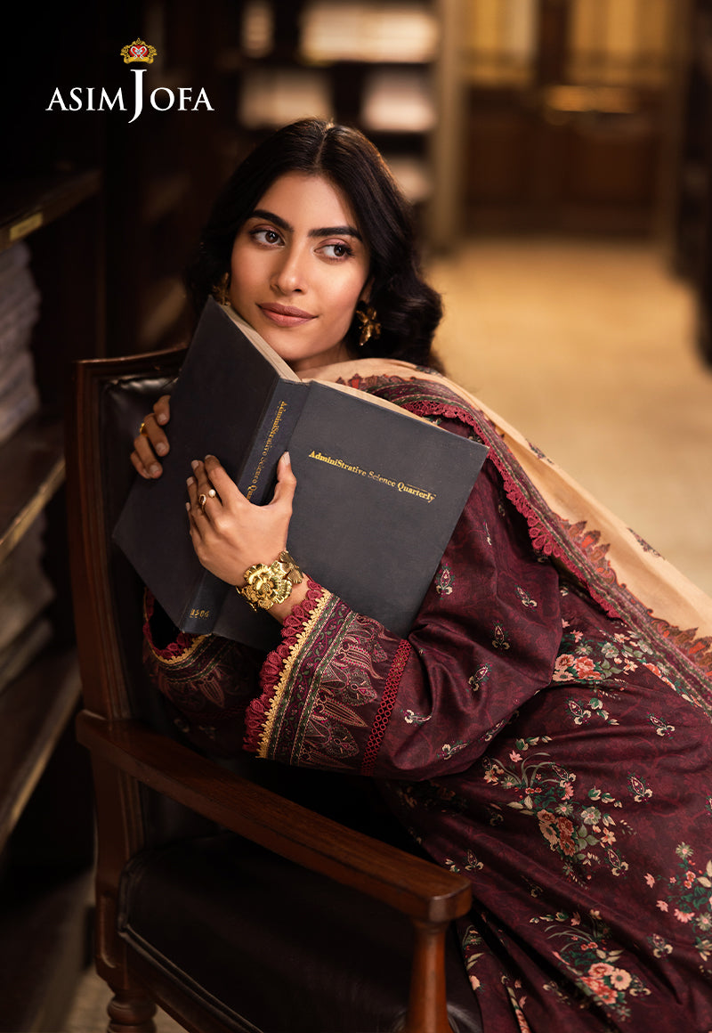 Asim Jofa | Prints Drop 2 | AJUBJ-44 by Maria Faisal - Registered Vendor of : Asim Jofa - type : Ladies Clothes - 100% original wedding dresses