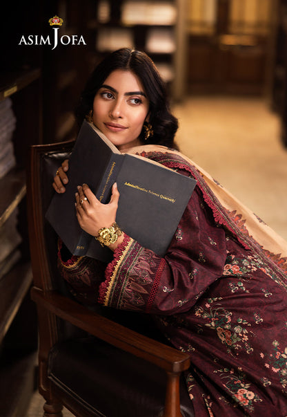 Asim Jofa | Prints Drop 2 | AJUBJ-44 by Maria Faisal - Registered Vendor of : Asim Jofa - type : Ladies Clothes - 100% original wedding dresses