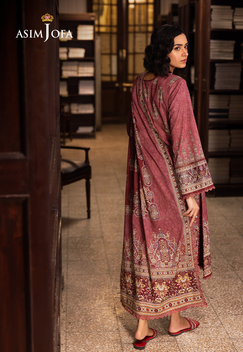 Asim Jofa | Prints Drop 2 | AJUBJ-43 - Designer Dress with Intricate embroidery and embellishments. Shop elegent wedding dress at Maria Faisal.