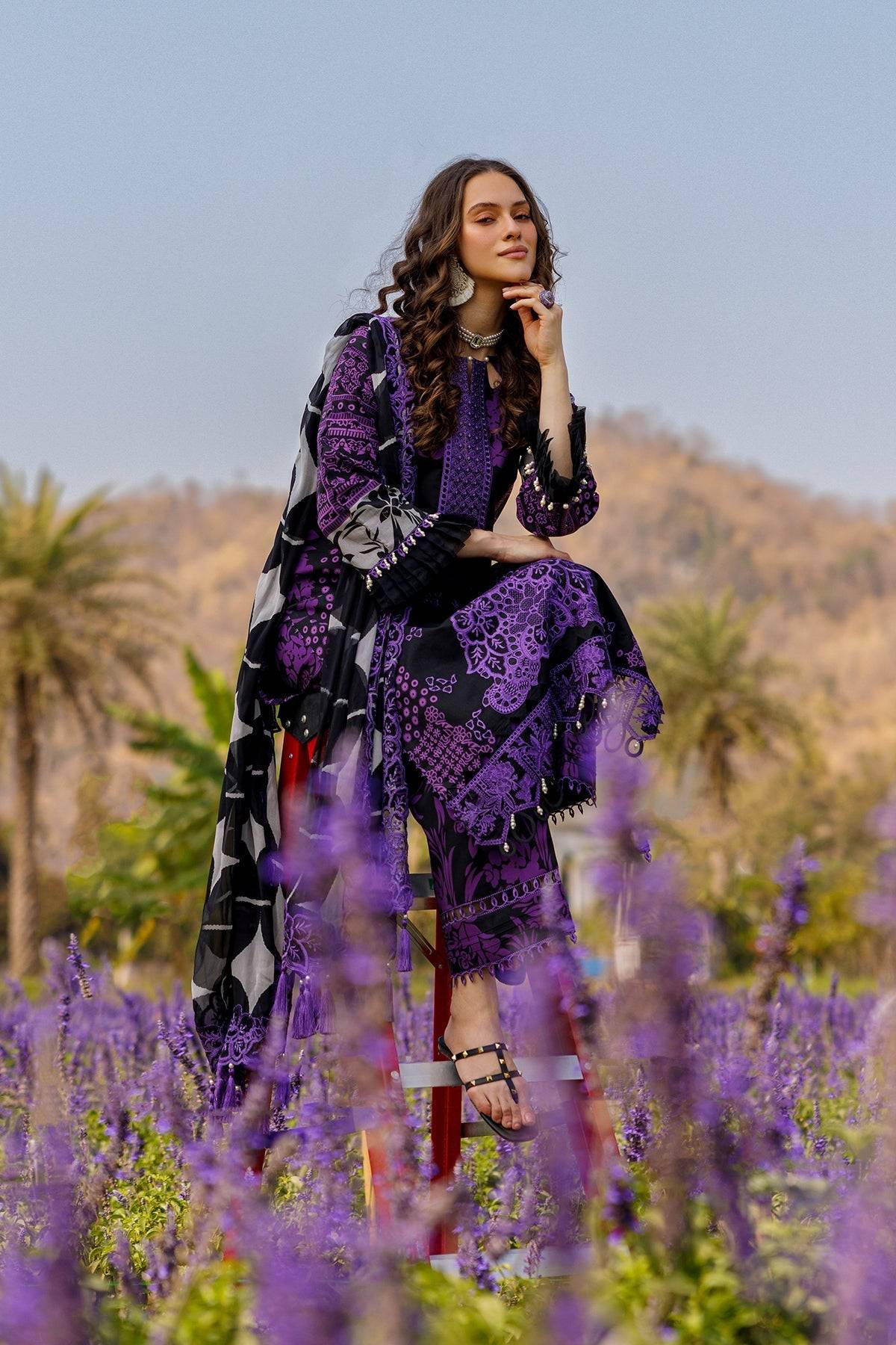 Charizma | Combination 25 | CC5-06 by Maria Faisal - Registered Vendor of : Charizma - type : Ladies Clothes - 100% original wedding dresses