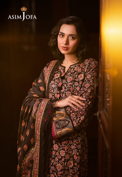 Asim Jofa | Prints Drop 2 | AJUBJ-45 by Maria Faisal - Registered Vendor of : Asim Jofa - type : Ladies Clothes - 100% original wedding dresses