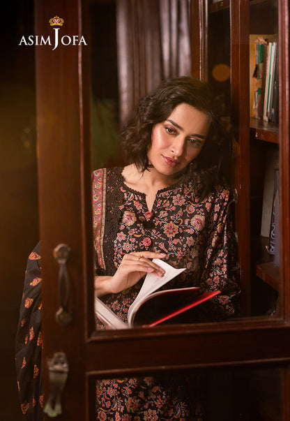 Asim Jofa | Prints Drop 2 | AJUBJ-45 by Maria Faisal - Registered Vendor of : Asim Jofa - type : Ladies Clothes - 100% original wedding dresses