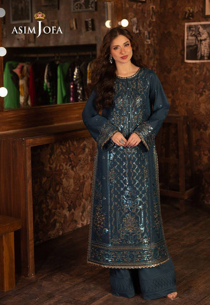Asim Jofa | Festive Opulence | AJFO-10 by Maria Faisal - Registered Vendor of : Asim Jofa - type : Ladies Clothes - 100% original wedding dresses