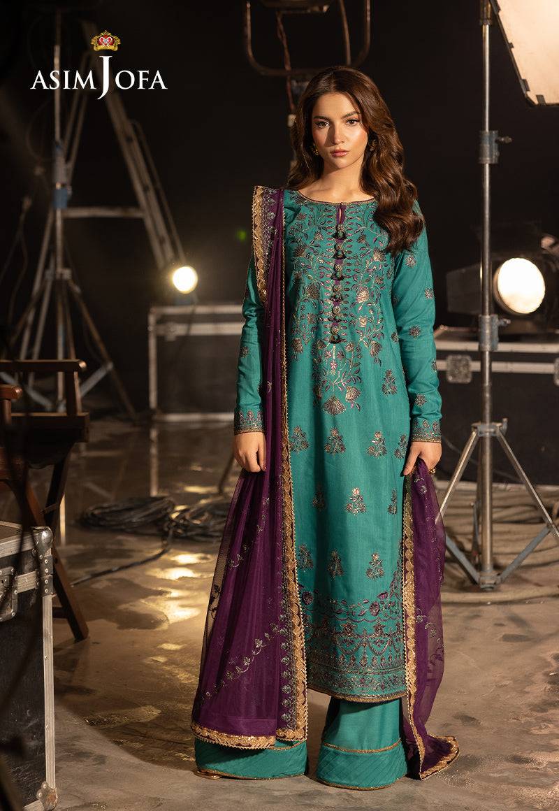 Asim Jofa | Festive Opulence | AJFO-08 by Maria Faisal - Registered Vendor of : Asim Jofa - type : Ladies Clothes - 100% original wedding dresses