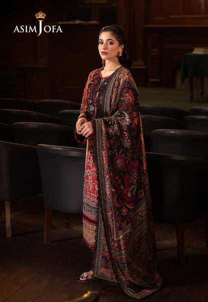 Asim Jofa | Prints Drop 2 | AJUBJ-09 by Maria Faisal - Registered Vendor of : Asim Jofa - type : Ladies Clothes - 100% original wedding dresses