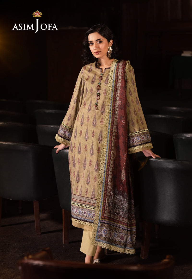 Asim Jofa | Prints Drop 2 | AJUBJ-47 by Maria Faisal - Registered Vendor of : Asim Jofa - type : Ladies Clothes - 100% original wedding dresses