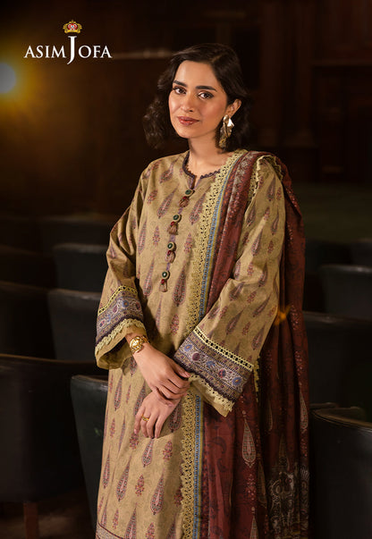 Asim Jofa | Prints Drop 2 | AJUBJ-47 by Maria Faisal - Registered Vendor of : Asim Jofa - type : Ladies Clothes - 100% original wedding dresses