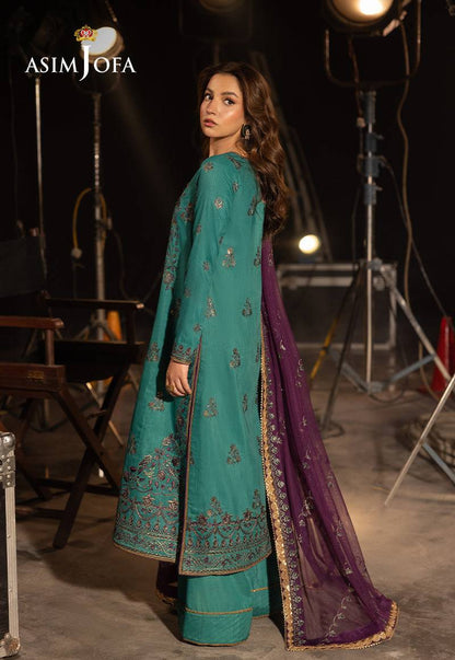 Asim Jofa | Festive Opulence | AJFO-08 by Maria Faisal - Registered Vendor of : Asim Jofa - type : Ladies Clothes - 100% original wedding dresses