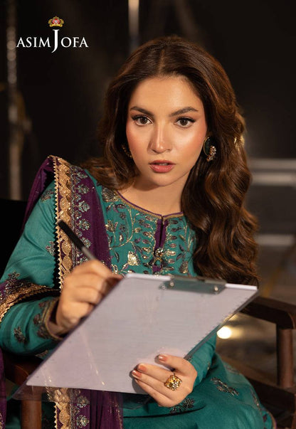 Asim Jofa | Festive Opulence | AJFO-08 by Maria Faisal - Registered Vendor of : Asim Jofa - type : Ladies Clothes - 100% original wedding dresses