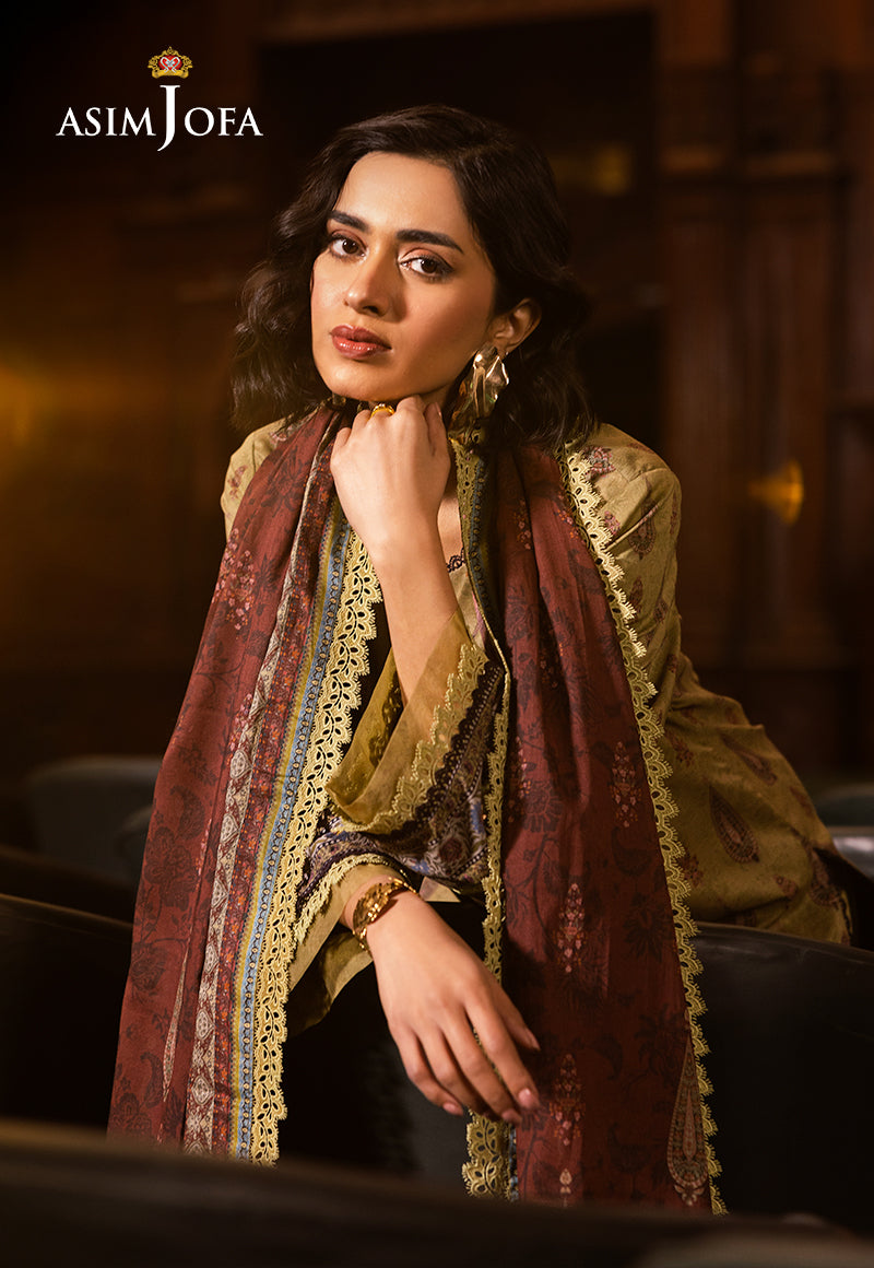 Asim Jofa | Prints Drop 2 | AJUBJ-47 by Maria Faisal - Registered Vendor of : Asim Jofa - type : Ladies Clothes - 100% original wedding dresses