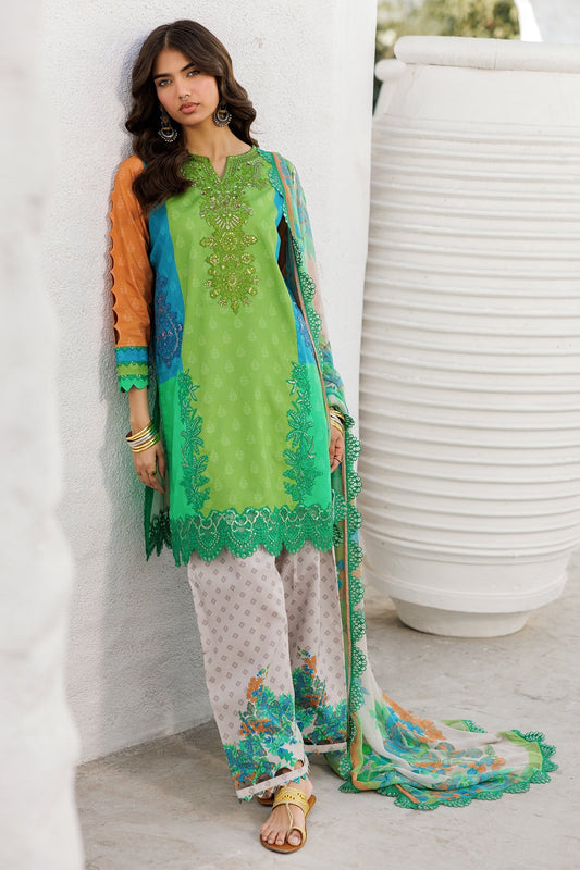 Charizma | Rangoli Lawn | CRO5-03 by Maria Faisal - Registered Vendor of : Charizma - type : Ladies Clothes - 100% original wedding dresses
