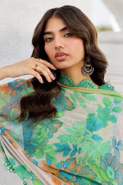 Charizma | Rangoli Lawn | CRO5-03 by Maria Faisal - Registered Vendor of : Charizma - type : Ladies Clothes - 100% original wedding dresses