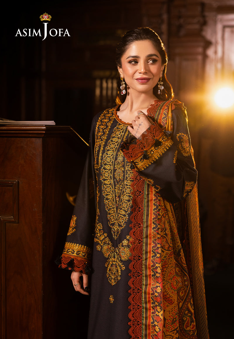 Asim Jofa | Prints Drop 2 | AJUBJ-12 by Maria Faisal - Registered Vendor of : Asim Jofa - type : Ladies Clothes - 100% original wedding dresses