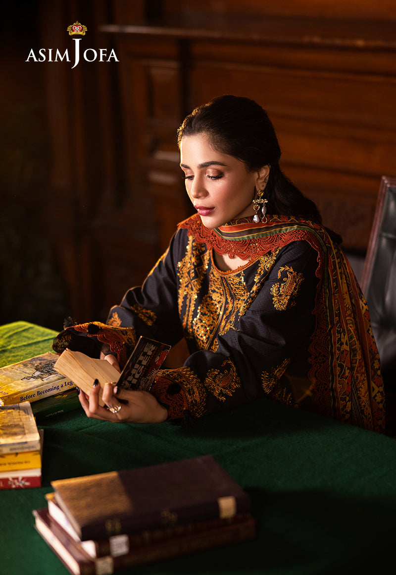 Asim Jofa | Prints Drop 2 | AJUBJ-12 by Maria Faisal - Registered Vendor of : Asim Jofa - type : Ladies Clothes - 100% original wedding dresses