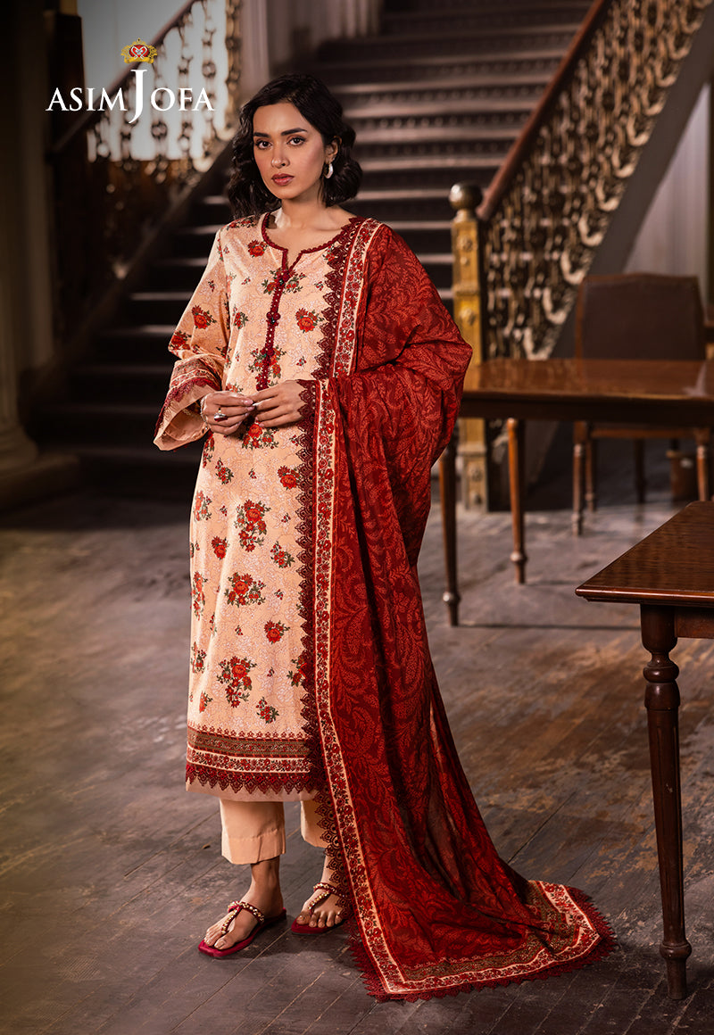 Asim Jofa | Prints Drop 2 | AJUBJ-54 by Maria Faisal - Registered Vendor of : Asim Jofa - type : Ladies Clothes - 100% original wedding dresses